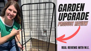 A-Frame Trellis That Saves Garden Space