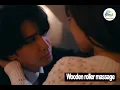 ASMR Massage Japanese Massage Relaxing therapy | Japan Massage Full HD | Wooden roller massage |