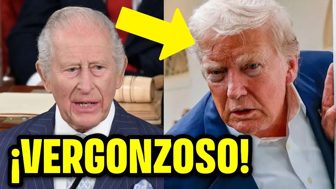 El Rey Charles “ATORMENTÓ” a Trump FRENTE AL CONGRESO