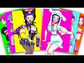 Lagu KPOP DEMON HUNTERS - HUNTRIX RUMI and ZOEY love KUROMI CUSTUME | sticker book diy 
