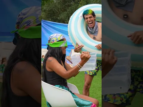 Reto de recolectar la mayor cantidad de agua😂💧