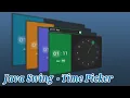 How to use TimePicker in Java Swing with FlatLaf