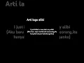 Download Lagu arti dan lirik lagu ''alibi''😁🙏