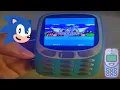 Playing Sonic The Hedgehog On The Nokia 3310 3G