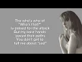 TAYLOR SWIFT - Who’s Afraid Of Little Old Me? (Lyrics)