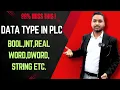 PLC Data Types in Hindi Bool Int Real Word Full Guide Most Important for Beginners