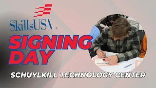 SkillsUSA Signing Day at Schuylkill Technology Center