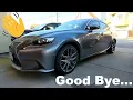 Goodbye Lexus Hello Lexus