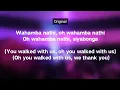 SiYABONGA JESU Wahamba Nathi Song