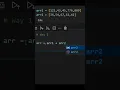 Concatenate Arrays At A Glance