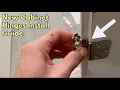 Installing New Inch Inset Self Closing Cabinet Hinges