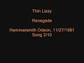 Thin Lizzy - Renegade (Live) 2/10