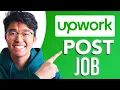 How to Post Job On Upwork SIMPLE Easy Guide