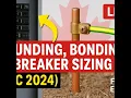 Canadian Electrical Code OESC 2024 - Grounding Bonding Breaker Sizing Tutorial LIVE