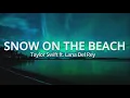 Download Lagu Taylor Swift - Snow On The Beach (Easy Lyrics)
