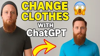 تغییر رنگ لباس با ChatGPT 😱 (باور نکردنی!)