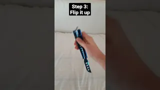 Reverse Basic Open Butterfly Knife Tutorial Butterfly Knife Balisong Knife 