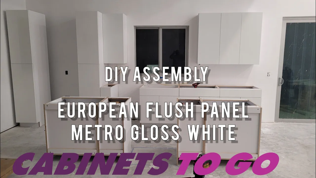 assembling cabinets to go modern European series cabinet in metro gloss white rta cabinet.