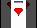 Super Man Logo Using Python Turtle
