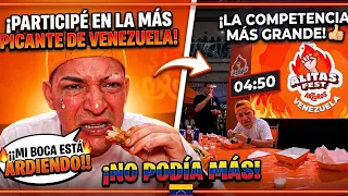 Terminé llorando en el reto de alitas más picante de Venezuela 😭🔥@ArturosVenezuela 