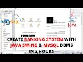 How to Create Banking System using JSwings MYSQL DBMS on Netbeans IDE Tuitions Tonight