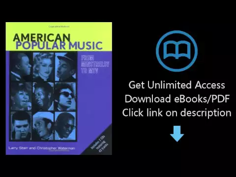 Download MP3 Download American Popular Music: From Minstrelsy to MTV Text & Audio CDs PDF