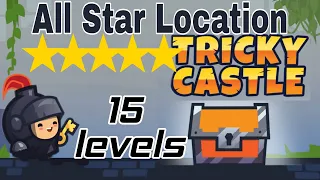Tricky Castle Princess Castle All-star Level and Location Star levels in princess castle Sigog
