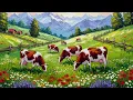 Lagu Swiss Alpine Serenity | Classical Impressionist Landscapes in 4K for a Timeless Atmosphere