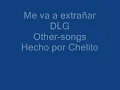 me va a extrañar¨[ DLG