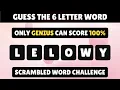 Guess the Scrambled Word - 6 Letter Word Challenge Quiz World Sunita