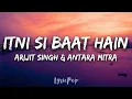 Lagu Itni Si Baat Hain Full Lyric Video Song | AZHAR | Emraan Hashmi, Prachi Desai | Arijit Singh, Pritam