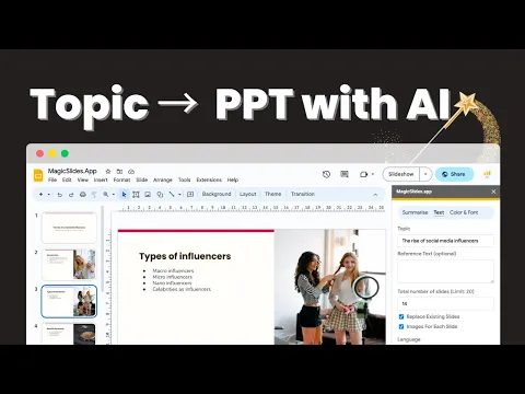 Video Tutorial - Learn how to use our video to PPT converter - Video to PPT Converter Tutorial