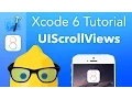 XCode 6 Tutorial UIScrollViews - IOS 8 Geeky Lemon Development