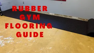 ROLLED RUBBER GYM FLOORING INSTALLATION TIPS