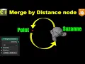 Merge by Distance node can make disappear anything - Blender 4 2 Geometry node Tutorial
