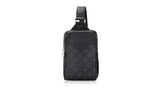 Louis Vuitton Men Taigarama Eclipse Outdoor Slingbag Noir