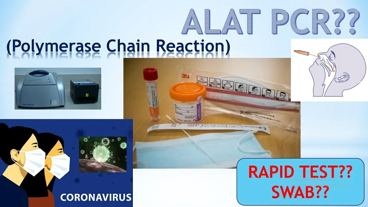 Coronavirus Test: Real time RT-PCR - Animation video. 