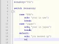 PHP Tutorial 6 Switch statement