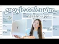 How to organize your life with GOOGLE CALENDAR pinterest aesthetic tutorial 2026 organization