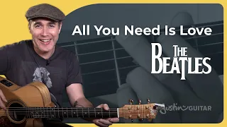 Download All You Need Is Love Guitar Lesson | The Beatles MP3