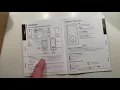 Amazon Basics Electronic Deadbolt Instructions - English