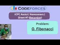O Fibonacci Explanation Tree Code Tracking for code Recursion Codeforces