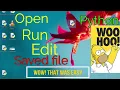Hindi How to open and stop saved python file How to run and edit saved pyhton file CodeWithNick