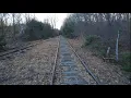 Unused Railroad Track Cleared of Brush for the first time in years - Needham MA