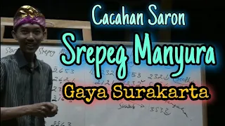 Download Tutorial Cacahan Saron SREPEG MANYURA Gaya Surakarta Versi Ki Dandun Hadi Witono MP3