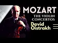 Mozart - Violin Concertos Nos.3,4,5,1,2 & Rondo + Presentation (reference record. : David Oistrakh)