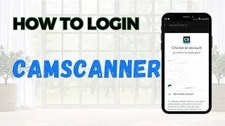 How to Login CamScanner