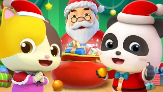 Download Jingle Bells Song | Happy Meryy Christmas | Bayi Panda \u0026 Santa | BabyBus Bahasa Indonesia MP3
