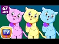 Download Lagu Three Little Kittens and Many More Kitten Cat Songs | Popular Nursery Rhymes Collection | ChuChu TV