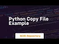 python copy file example
